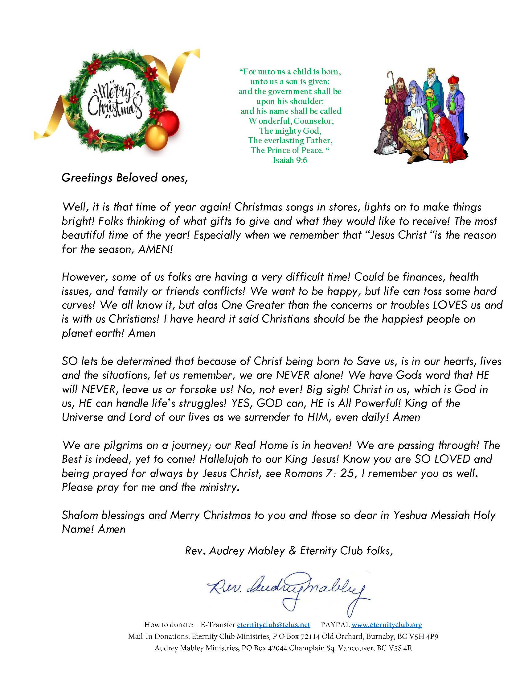 Global EAT - Christmas 2025 Newsletter